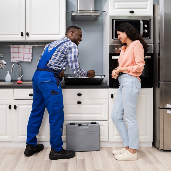 can you provide an estimate for cooktop repair before beginning any work in McKean